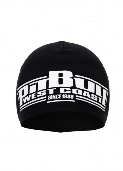 Pit Bull Mütze Beanie Classic Boxing schwarz/weiß